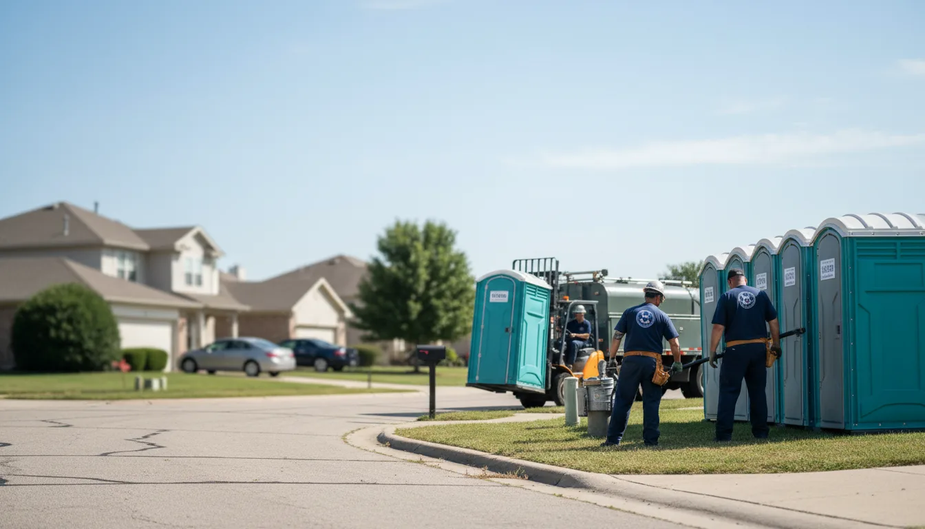 Porta Potty Rental in Reagan, TX near me